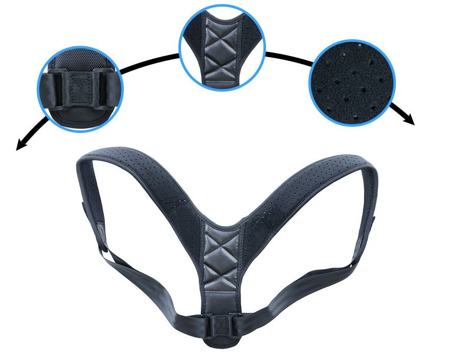 Posture Corrector & Back Support Brace | Clavicle & Spine Alignment - Cresvya